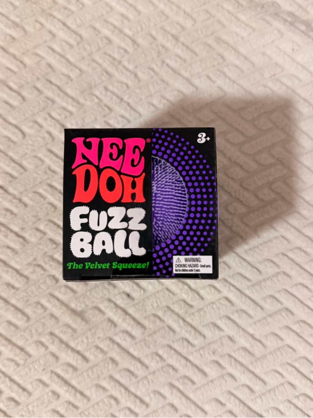 NeeDoh Fuzz Ball Squishy Velvet Stress Ball Soft Fidget Toy Viral TikTok